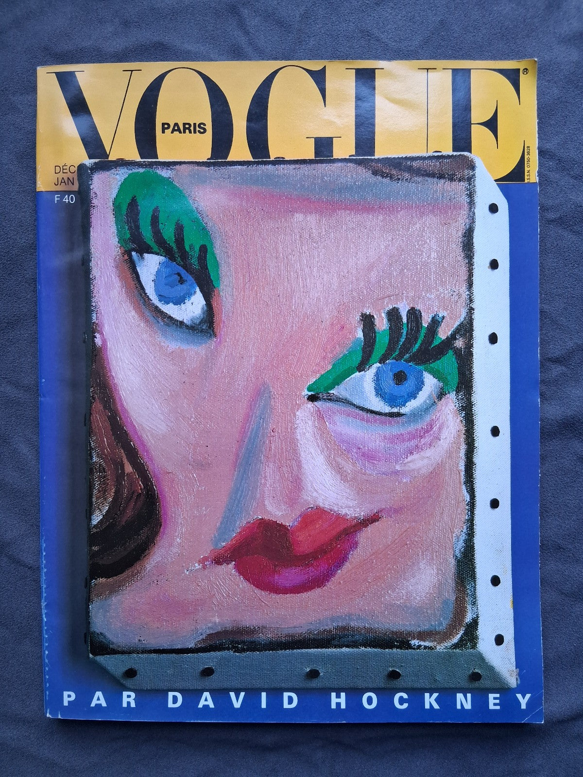 Vogue Paris, 1986 — par David Hockney