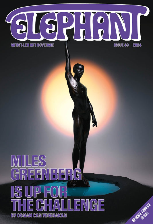 Elephant Issue 49 — Miles Greenberg cover